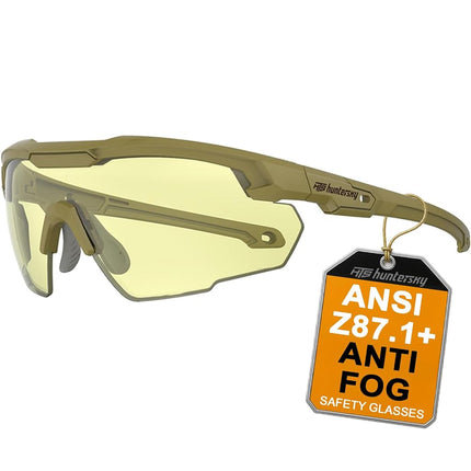 HTS HUNTERSKY S57 Yellow Lens Ballistic Tactical S