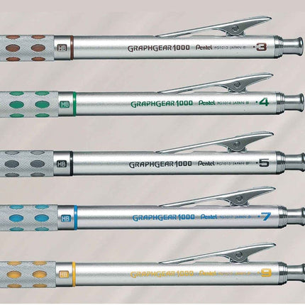 Pentel Graph Gear 1000 Mechanical Drafting Pencil 0.9mm Yellow (PG1019)