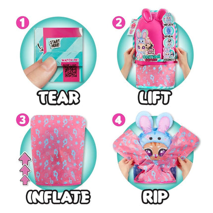 L.O.L. Surprise! Tweens Costume Surprise Aya Cherry Fashion Doll with Inflatable Blue Bunny Pet Costume and Multiple Surprises Including Fabulous Fashions & Accessories – Great for Kids Ages 4+