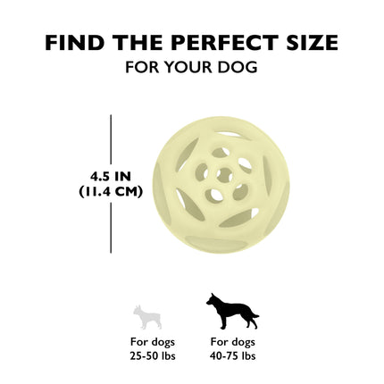 Chew King Large 2pk Lattice Glow Balls