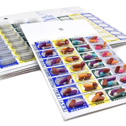 Medi-Aid 4 Times a Day Weekly Cold Seal Medication