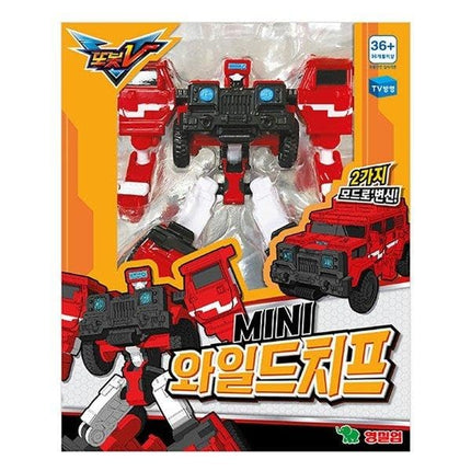priming water YOUNGTOY TOBOTV TOBOT V MINI ROBOT V