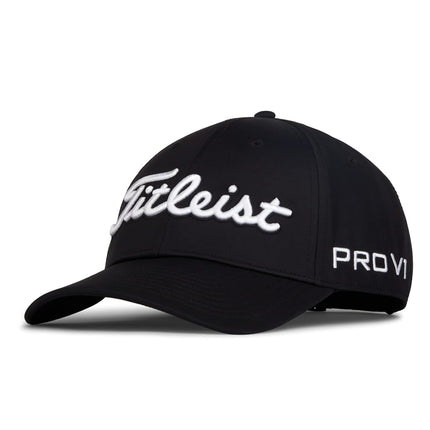 Casquette de golf Titleist Tour Performance Standard pour homme, noir/blanc