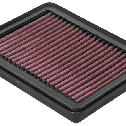 K&N Engine Air Filter: Reusable, Clean Every 75,000 Miles, Washable, Premium, Replacement Car Air Filter: Compatible with 2019-2021 MAZDA 3; 2019-2021 MAZDA CX-30, 33-3158, Red