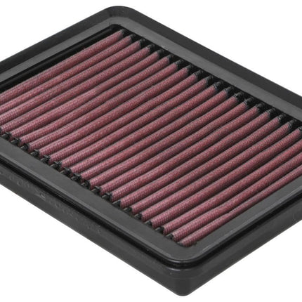 K&N Engine Air Filter: Reusable, Clean Every 75,000 Miles, Washable, Premium, Replacement Car Air Filter: Compatible with 2019-2021 MAZDA 3; 2019-2021 MAZDA CX-30, 33-3158, Red
