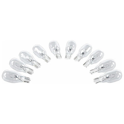 Camco 54766 912 Auto/RV/Marine Replacement Interior Light Bulb - Box of 10