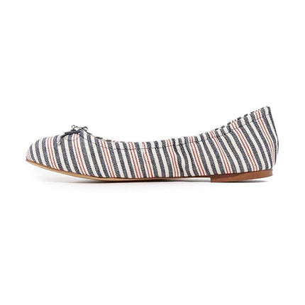 Sam Edelman Girls' Felicia Ballet Flat, Blue Multi, 13 Little Kid
