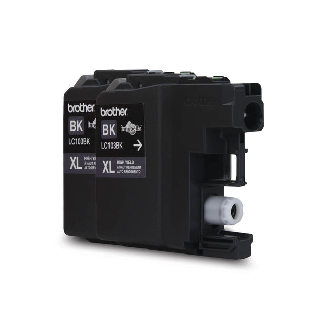 Cartouche d'encre noire haute capacité Brother LC1032PKS (paquet de 2)