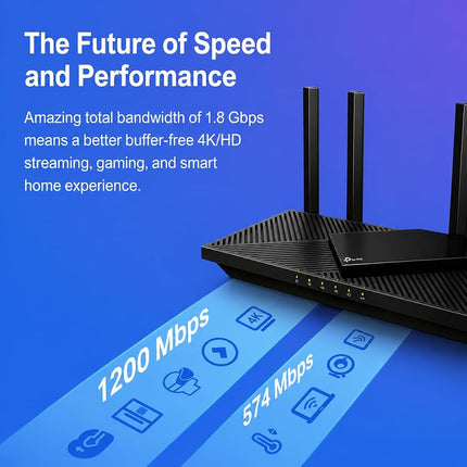 TP-LINK Archer AX21 AX1800 Dual Band WiFi 6 Router