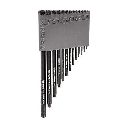 Jeu de clés L étoile TEKTON avec support, 13 pièces (T6-T50) | KLT91402