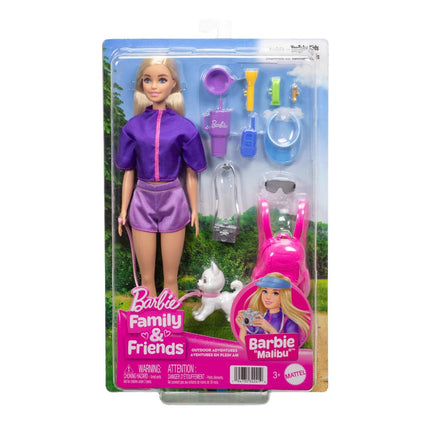 Barbie Malibu Outdoor Adventures Fashion Doll Wearing Adventure Outfit