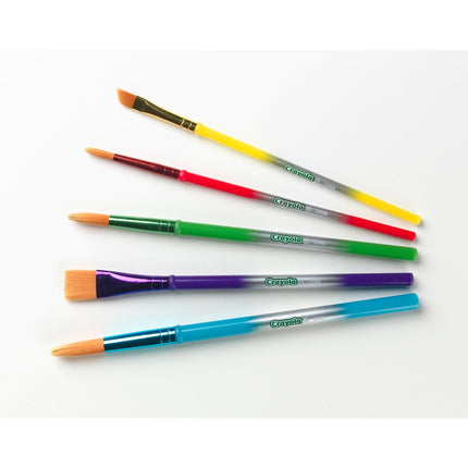 Pinceles para Arte y Manualidades Crayola, Surtidos 1 unidad (Paquete de 12)