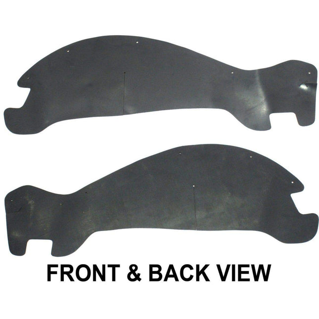 Sherman Replacement Part Compatible with CHEVROLET S10 Passenger Side Front fender splash shield (Partslink Number GM1251133)