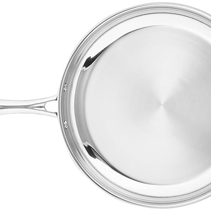 Cuisinart Professional Stainless Skillet with Helper, 12-Inch