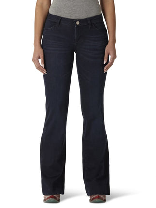Wrangler Women's Retro Mae Mid Rise Wide Leg Trous