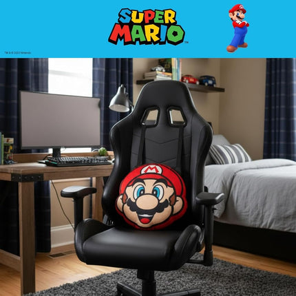 Franco Anime Gaming Bedding Soft Cozy Plush Decorative Pillow, One Size, Super Mario