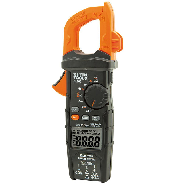 Klein CL700 AC Auto-Ranging LOZ Digital Clamp Mete
