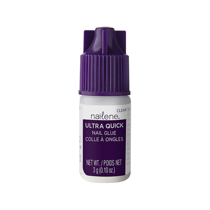 Nailene Ultra-Quick Nail Glue Clear 3g