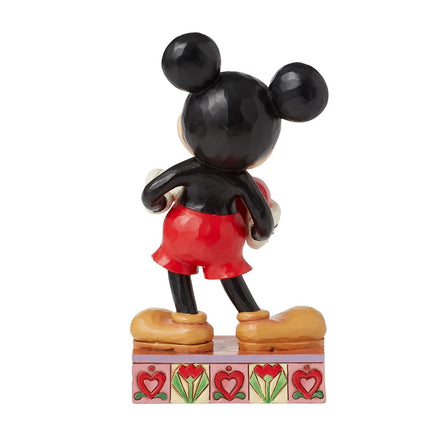 Disney Traditions Mickey Heart Personalisable Figurine