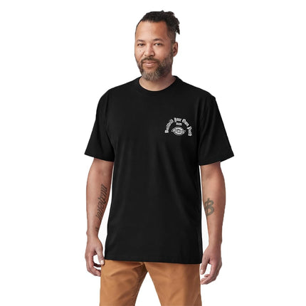 Dickies Men's Graphic Tees, Og Path / Black, Medium