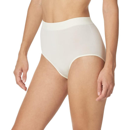 Wacoal Women's B-Smooth Brief Panty, Ivory, XL Plus