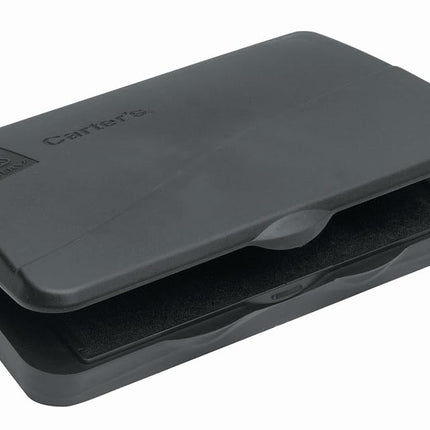 Avery Carter's Felt Stamp Pad, 2.75 x 4.25 Inches, Black, 12 Pack (21081)