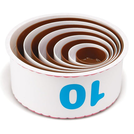 Learning Resources Smart Snacks Stack & Count Layer Cake- Numbers & Counting
