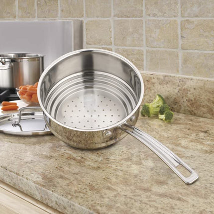 CUISINART MCP116-20N Vaporera universal de acero inoxidable MultiClad Pro con tapa
