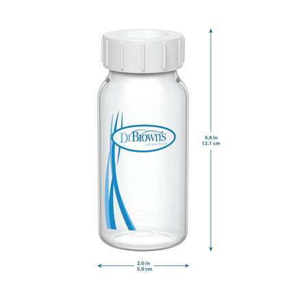 Dr. Brown’s Breastmilk Collection Bottles, 4 oz/120 ml, 4-Pack