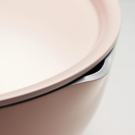 Tramontina All-in-One Plus Pan 5-Qt Ceramic Non Stick Pan with Lid, Pink