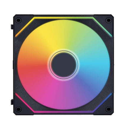Lian Li UNI FAN SL140 Infinity RGB Black 140mm Addressable Fan - High-Performance Cooling with Infinity Mirror Effect