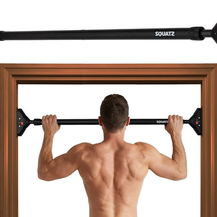 SQUATZ Doorway Pull Up Bar, Adjustable No-Drill Ch