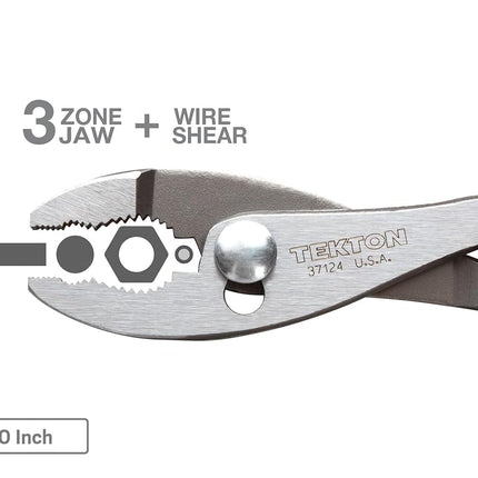 TEKTON Slip Joint Pliers Set, 3-Piece (6-1/2, 8, 10 in.) | PGA10103
