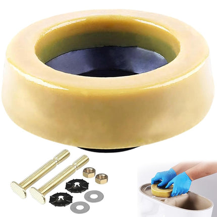 MENNTY Extra Thick Toilet Wax Ring Kit Universal F