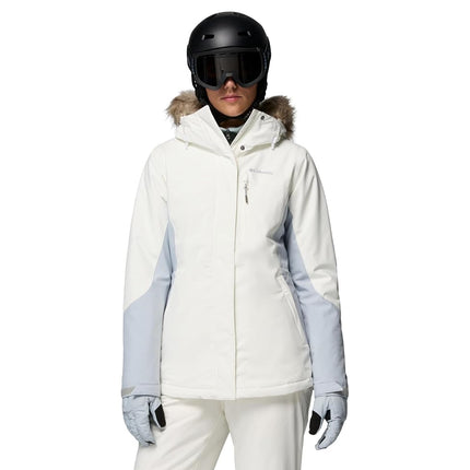 Columbia Women's Ava Alpine Ii Insulated Jacket, Sea Salt/Cirrus Grey, XXL