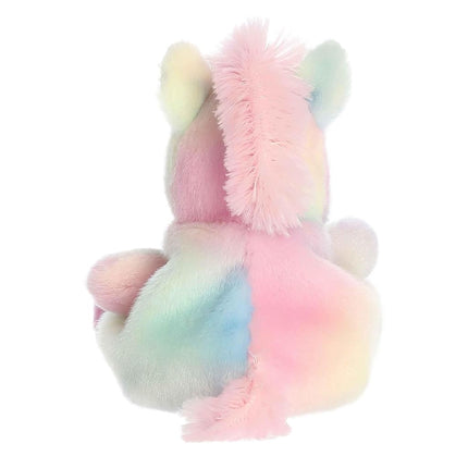 Aurora Adorable Palm Pals Sorbet Unicorn Stuffed Animal - Pocket-Sized Play - Collectable Fun - Rainbow 5 Inches