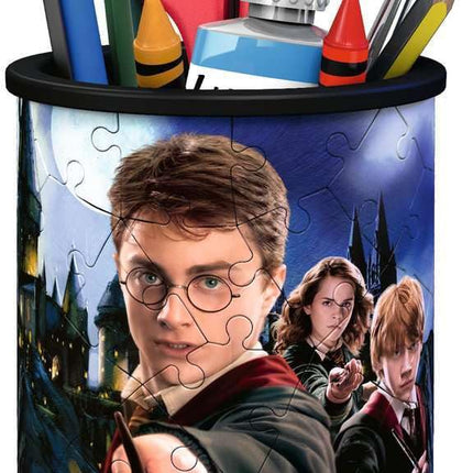 Ravensburger 3D Puzzle 11154 - Utensilo Harry Potter - 54 Pieces - Pen Holder for Harry Potter Fans from 6 Years, Desk Organiser for Children
