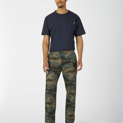 Dickies Men's Original 874 Work Pant, Hunter Green Camo, 30W x 30L