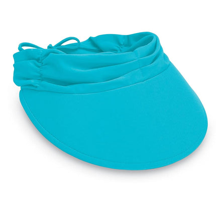 Wallaroo Hat Company Women's Aqua Sun Visor - Read