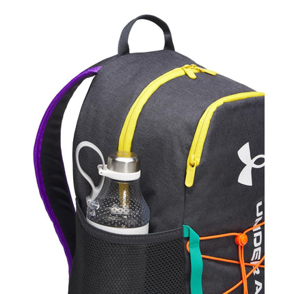 Under Armour Hustle Sport 6.0 Backpack, (016) Anthracite Medium Heather / Anthracite / White, One size, Hustle Sport 6.0 Backpack