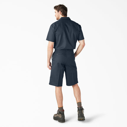 Dickies Men's 13 Inch Loose Fit Multi-Pocket Work Short, Dark Navy 46