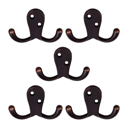 Design House Coat Hooks, Double Prong Hooks, Wall-