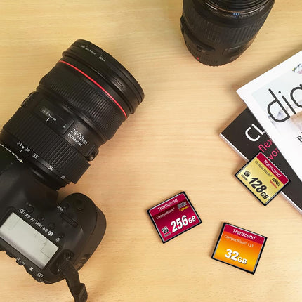 Transcend 4GB CompactFlash 133 Memory Card (CF Card) Up to 50/20 MB/s, Supports Ultra DMA transfer mode 4 with MLC NAND Flash for entry-level DSLRs TS4GCF133