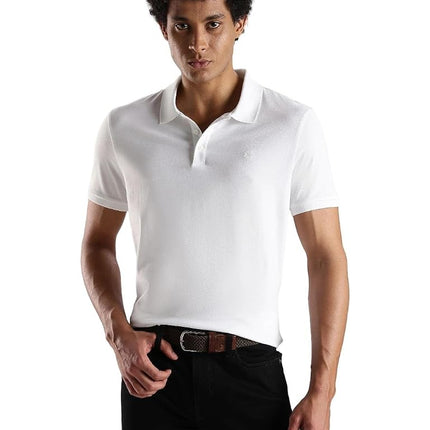 Calvin Klein Men's Monogram Pique Short Sleeve Cot