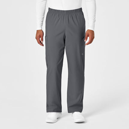 WonderWink Multi-Cargo Pant, Pewter, X-Large Short