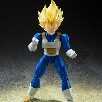 TAMASHII NATIONS BANDAI DRAGON BALL Z - Super Sayan Vegeta - Figurine S.H. Figuarts 14cm