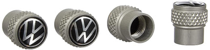 Volkswagen 000071215E VW Logo Aluminum Valve Caps 