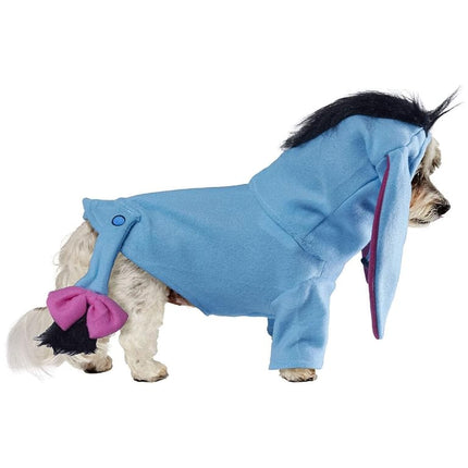 Rubie's unisex adult Disney: Winnie the Pooh Pet Costume, Eeyore Party Goods, Eeyore, S Neck 12 Girth 17 Back 11 US