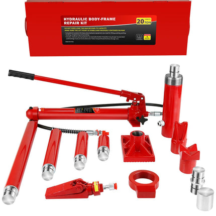 20 Ton Porta Power Hydraulic Jack Kit with Steel C