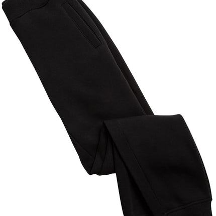 Southpole Men's Active Basic Jogger Fleece Pants Sweatpants, Black Open, Small